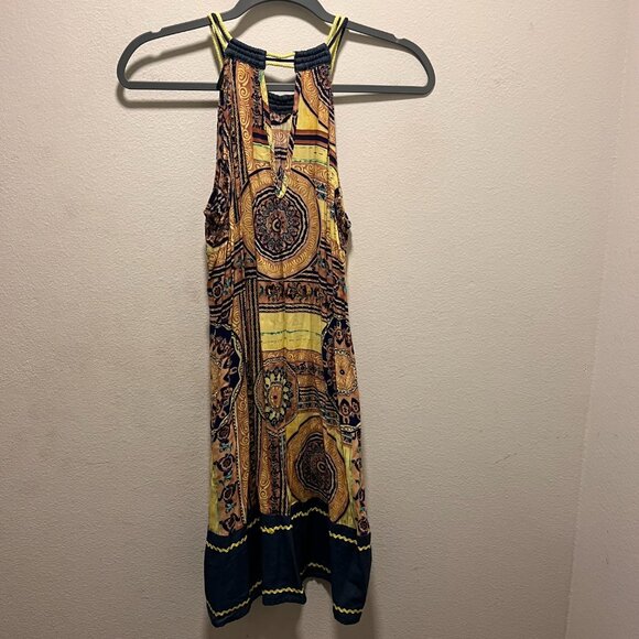 Funky Soul Women's Multi color Spring Summer Casual Dress Size Medium - Picture 2 of 6